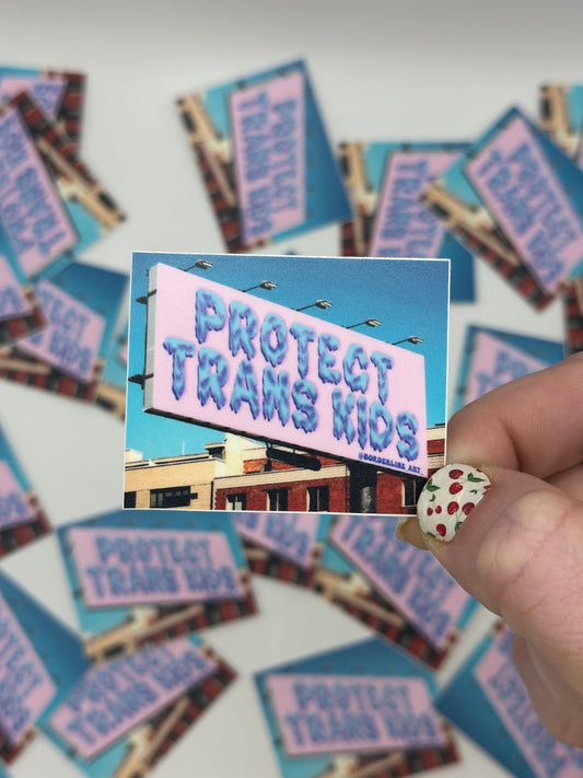 Protect Trans Kids Sticker