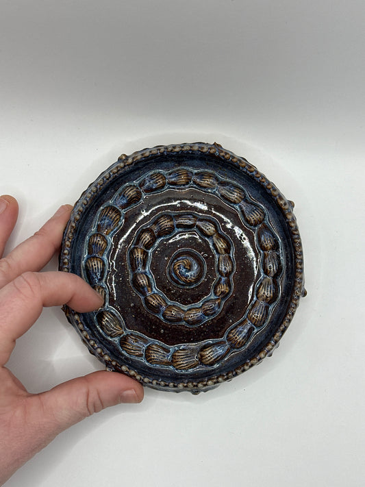 Dark Ceramic Cake Dish